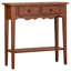 Console Petite en bois massif chêne moyen