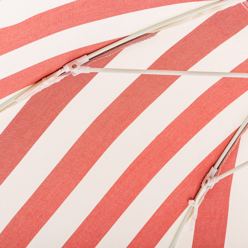 Patio 90'' W Umbrella, Red/White