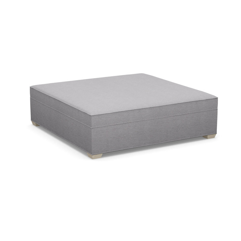 Square Ottoman, 8938-81, Sandstone