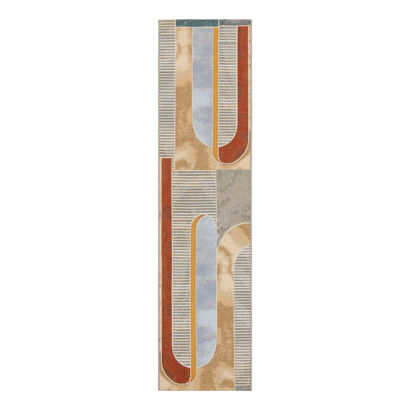 Keazia Indoor/Outdoor Area Rug, Runner 2' x 8'