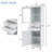 Office Storage Cabinet with Adjustable Shelves, Glass Door, and Two Drawers-955241830