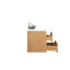 Base de meuble-lavabo simple 23,5 po mural seulement-57912218