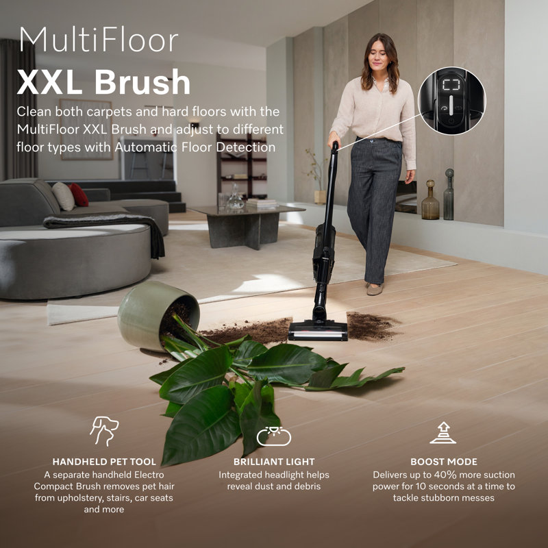 Miele Triflex HX3 Cat & Dog Cordless Stick Vacuum, Self-Standing