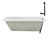 60'' x 32'' Acrylic Soaking Drop-In Bathtub, Drain Included-97545240