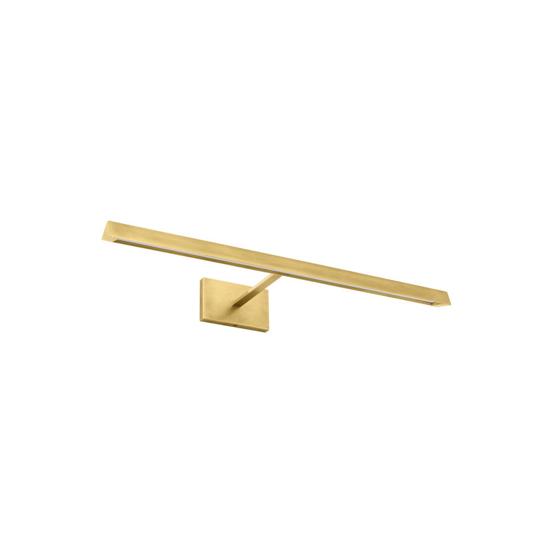 Dessau Dimmable LED Wall Mounted Picture Light, Natural Brass