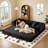 Aldora Boneless 78" King Size Convertible Sleeper Sofa Bed With 2 Pillows, Corduroy Folding Mattress Couch, No Assembly Required , Floor Sofa Lounge Couch For Living Room Small Spaces-88160511