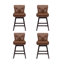 Tabouret de comptoir pivotant de 26 po Arabele-87800161