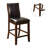 Unique Transitional Dining Chairs Set With Curved Back And Padded Seats