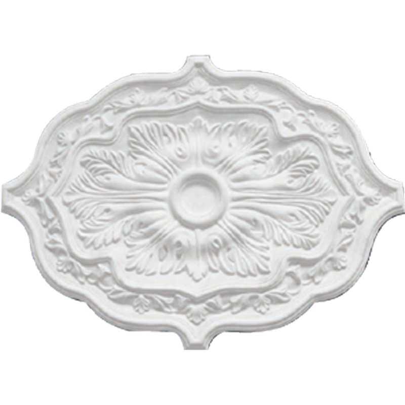 Médaillon de plafond H 1,5 po x l 36 po x P 1,5 po Pesaro