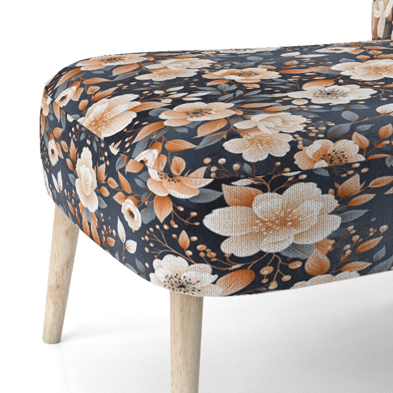 Chaise d'appoint rembourrée Cottage Vintage