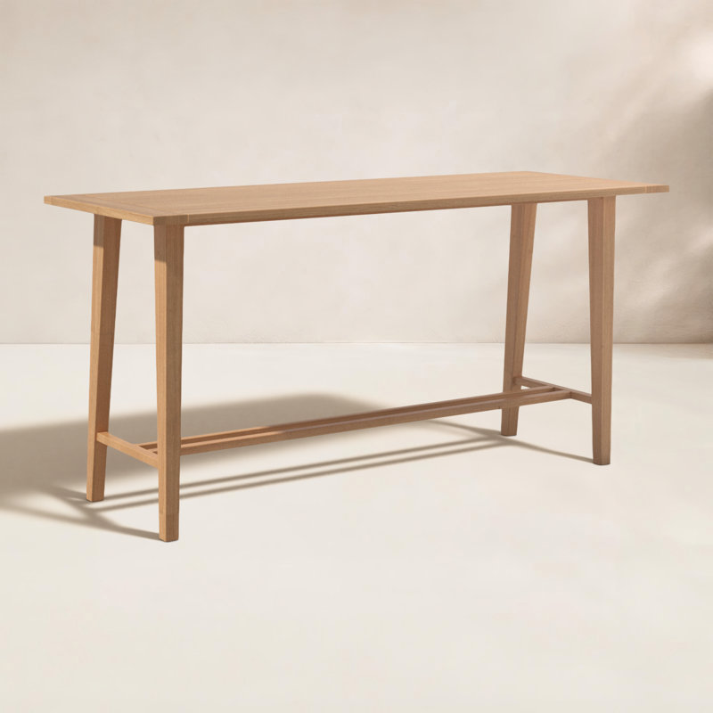 Knightly Outdoor Teak Bar Table