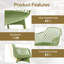 Patio Dining Armchair-2075150195