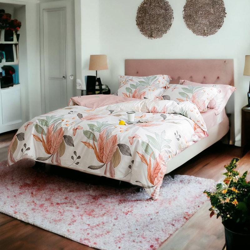 Cotton Floral Duvet Cover