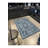 Blue Star Knot Patterned Washable Woven Base And Decorative Carpet-1797062345