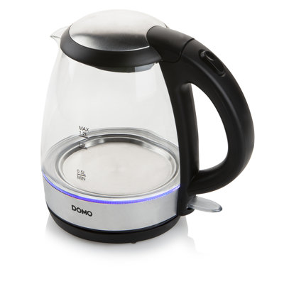 Water Kettle Glass + SS 1.2L