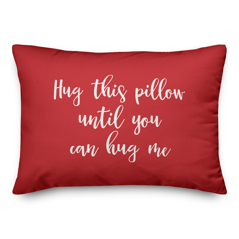  Coussin Hug, Rouge