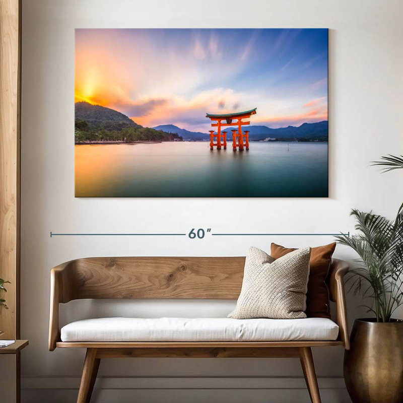 Lilie Torii Gate Hiroshima, 34" H x 51" W
