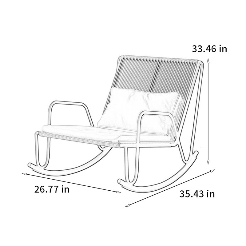 Fauteuil de détente moderne et ergonomique, Jaune / café foncé, Blanc cassé / blanc