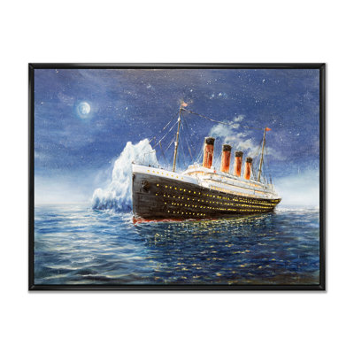Titanic - reproduction sur toile