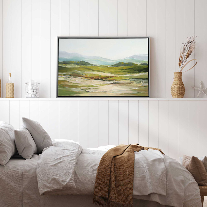 «Loyal Daydreamers», reproduction sur toile, H 10 po x l 14 po x P 1,75 po, Cadre flottant en chrome poli