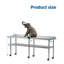 Tables de travail en acier inoxydable l 24 po x L 72 po