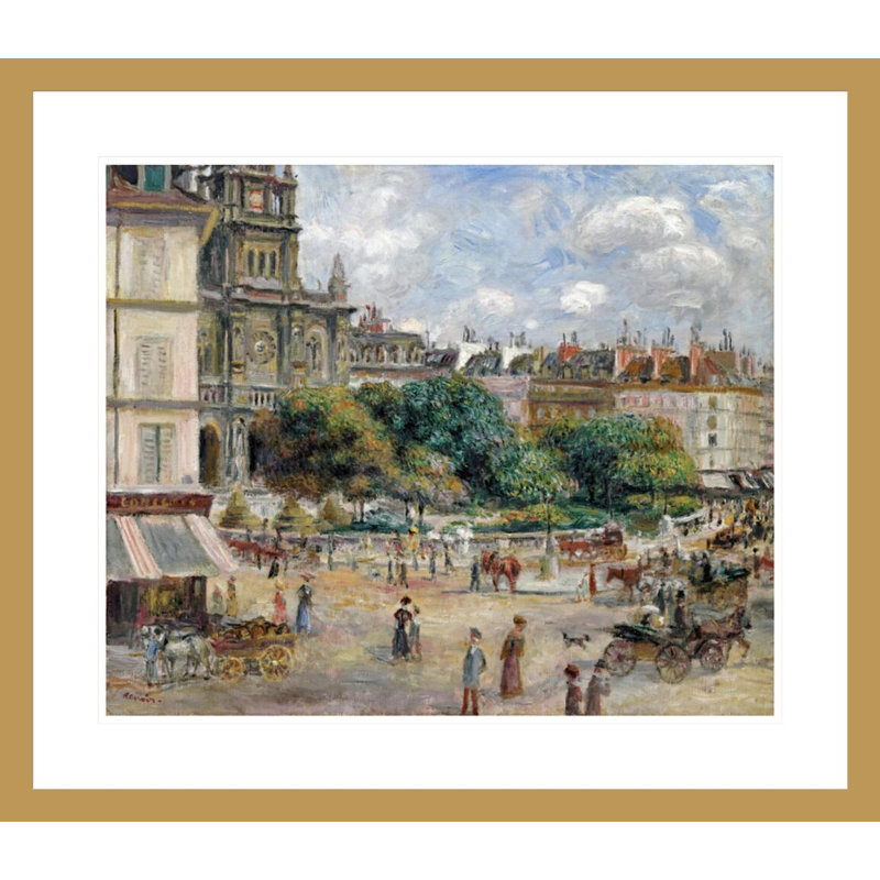 Pierre-Auguste Renoir - Estampe numérique encadrée, H 23,5 po x l 27,11 po