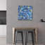  «Sea Glass 1» par Cheryl Warrick, art mural en verre acrylique, 24 po x 24 po-1374870697
