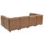 Canapé modulaire en similicuir