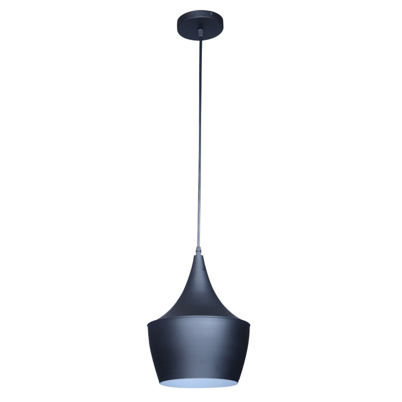 Roberson 1 - Light Single Pendant, Black / Gold