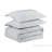 100% Cotton Crinkle Washed Duvet Cover Set-1855243232-1855243244