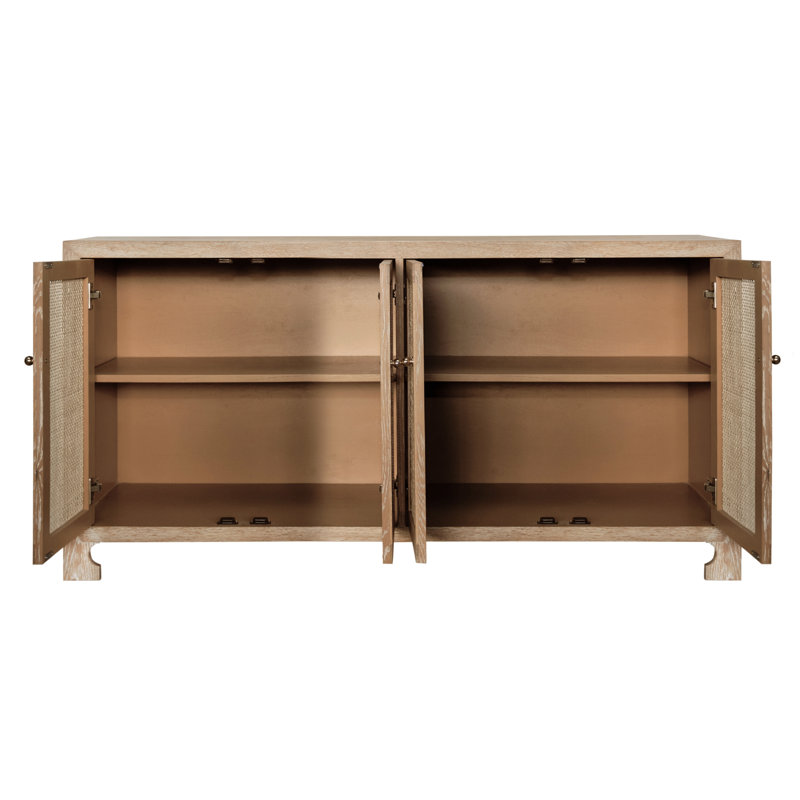 Buffet en bois massif 58 po Sofia