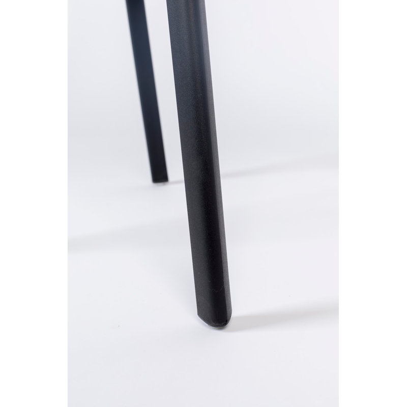 Outdoor Dining Side Chair, Black