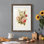 Antique Floral Bouquet III - cadre photo