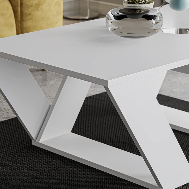 Table basse Kiernach, Blanc