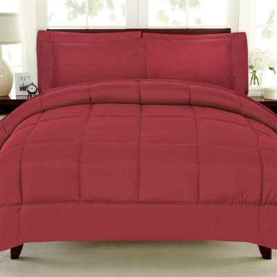 Ensemble d'édredon léger en duvet synthétique luxueux