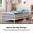 Klos Metal Toddler Bed-20472361
