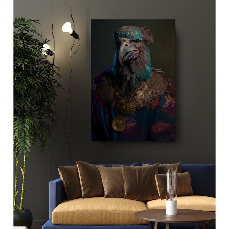 " Eagle Mentor Advisor ", 45" H x 30" W x 1" D