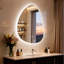 Miroir de salle de bain sans cadre-445485310