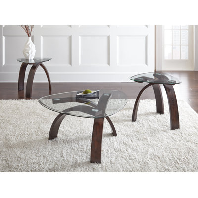 Ensemble de tables basses 3 pièces Hulices Gorham