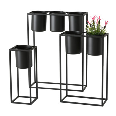 3 Piece Mid Century Modern Planters