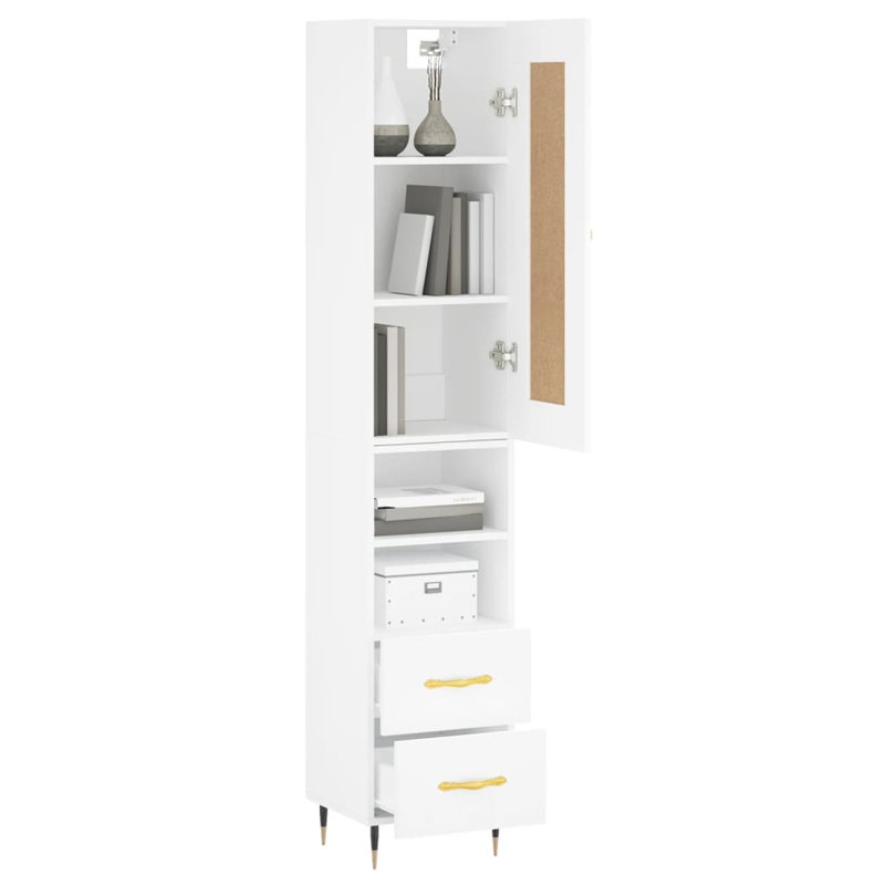 Adonna 180cm H x 35cm W Bookcase