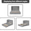 Lit escamotable double avec tiroir et un ensemble de prises et ports USB-494292392-494292393