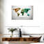 Carte du monde abstrait moderne Aliaz-107716128