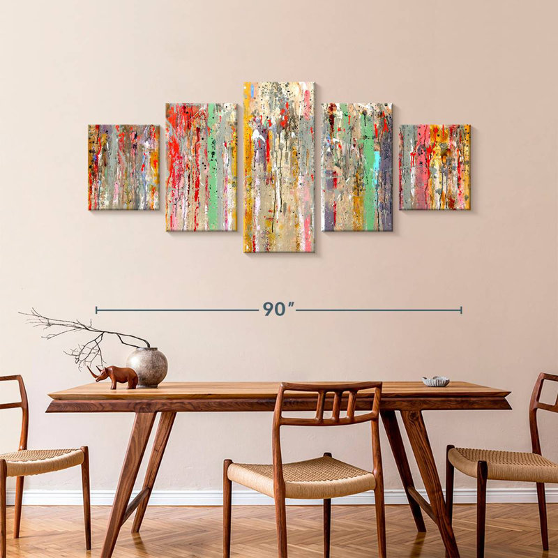 Vertical Reflections, 42" H x 92" W