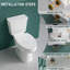 Toilette allongée 17 po ADA Comfort