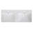 47.2" Solid Surface Resin Streamline Vanity Top