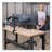 Fellowes® Single Screen Desktop Mount