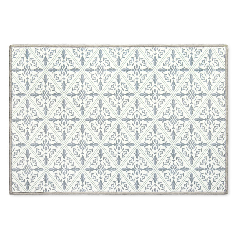 Tapis de bain Everwash Odacia, Gris