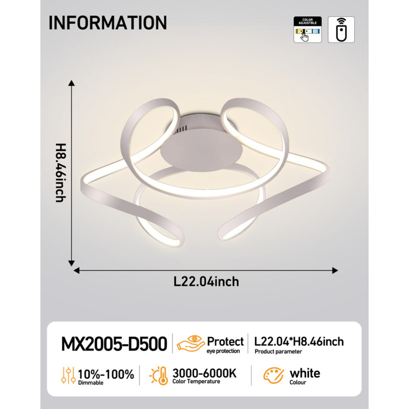 Jesicca Semi Flush Mount