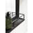 Dayanah Wood Mirror with Shelves-70966645